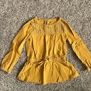 Carters size 4 girls long-sleeve tunic
